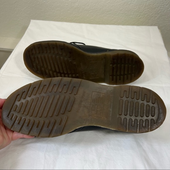 Dr. Martens vintage 1561 Oxford smooth black leather lace up sz mens UK 10 US 11 - Picture 11 of 16